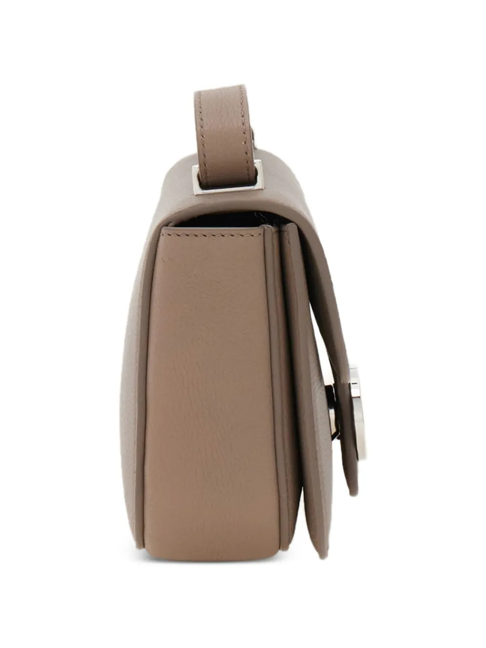 Ferragamo Double Gancini East-West crossbodytas Beige