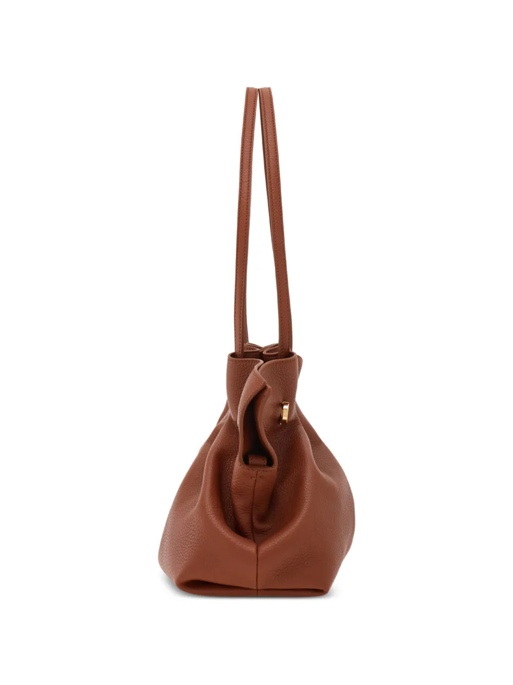 Ferragamo Soft medium tas Bruin