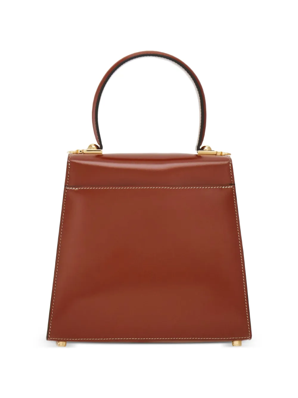 Ferragamo Kleine Iconic shopper met handvat Bruin