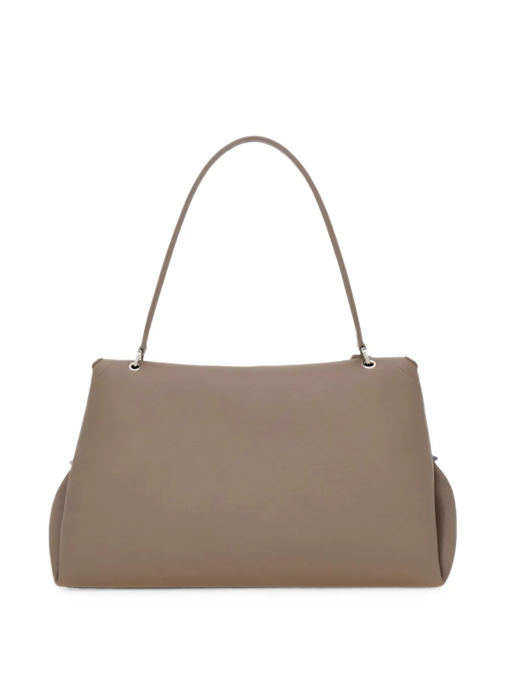 Ferragamo large Gancini shoulder bag Beige