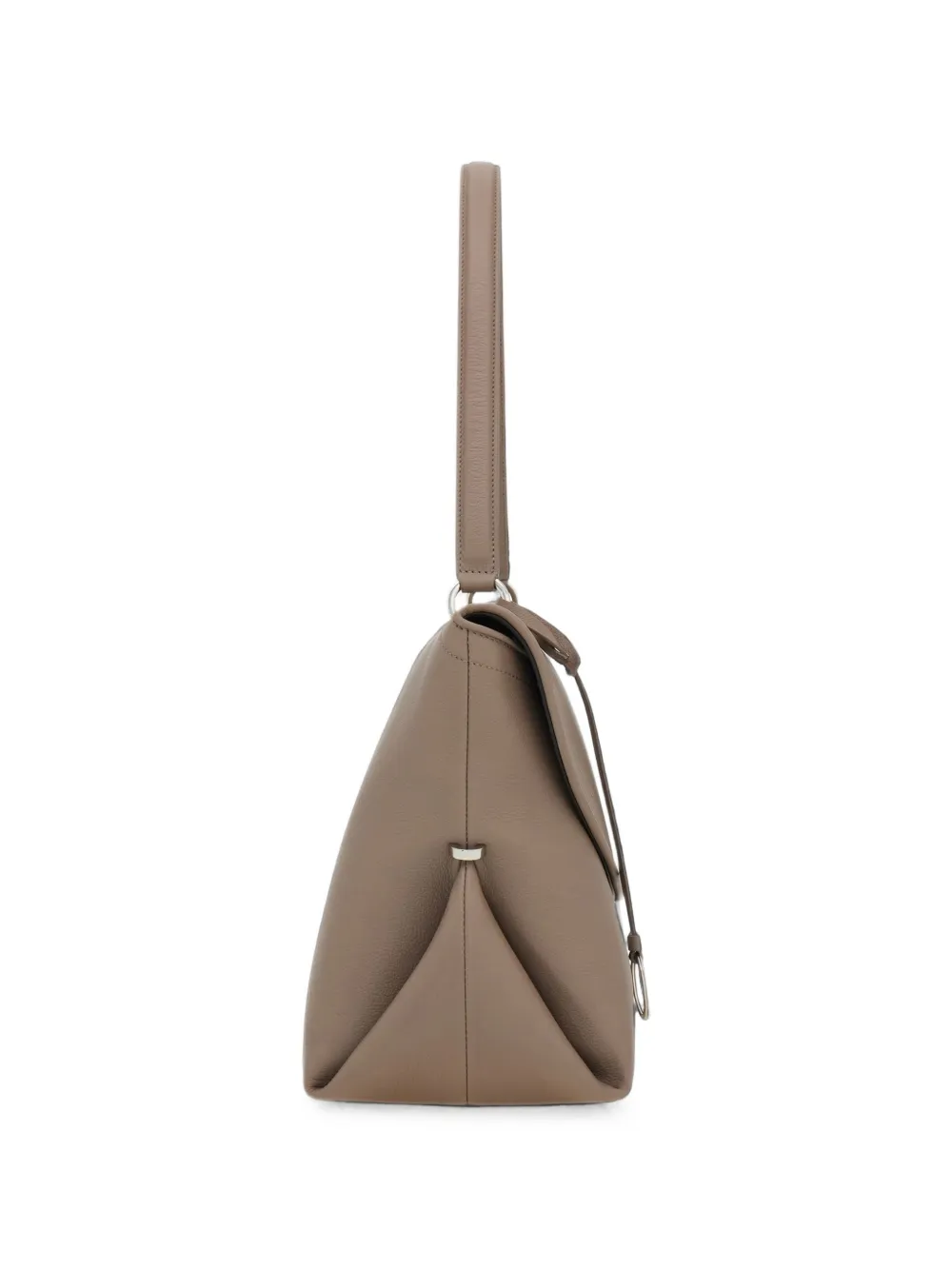 Ferragamo large Gancini shoulder bag Beige