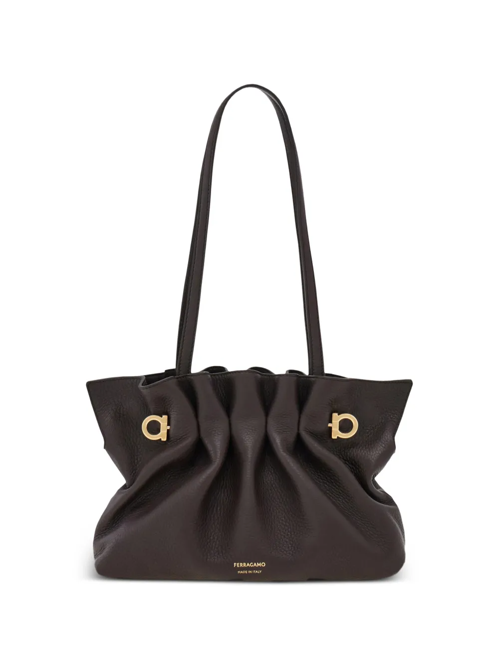 Ferragamo soft-bag (S) - Brown
