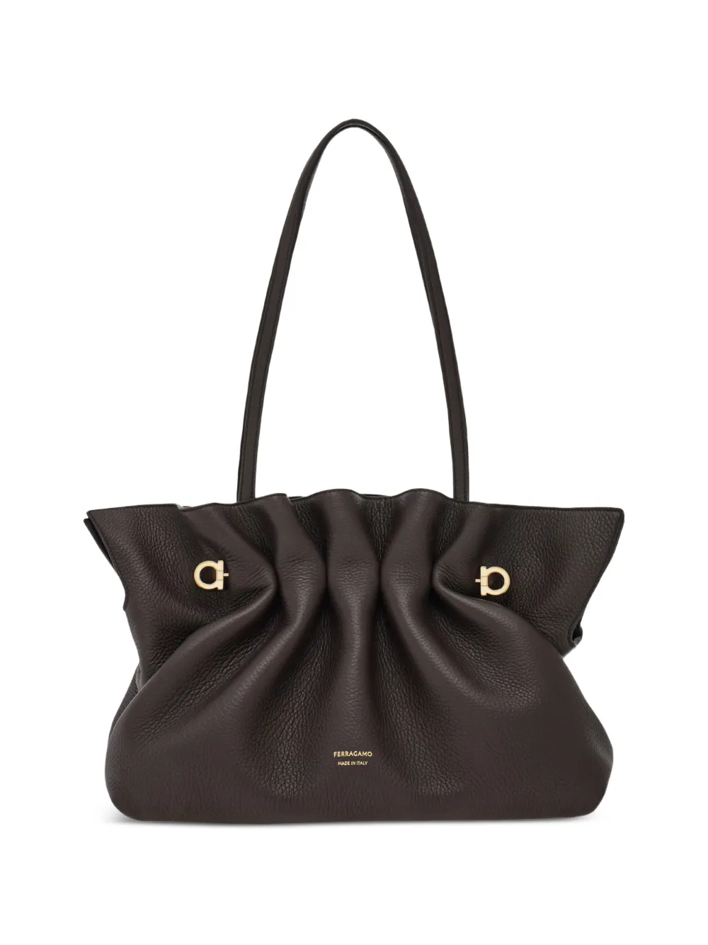Ferragamo Borsa Soft-bag (M) - Marrone