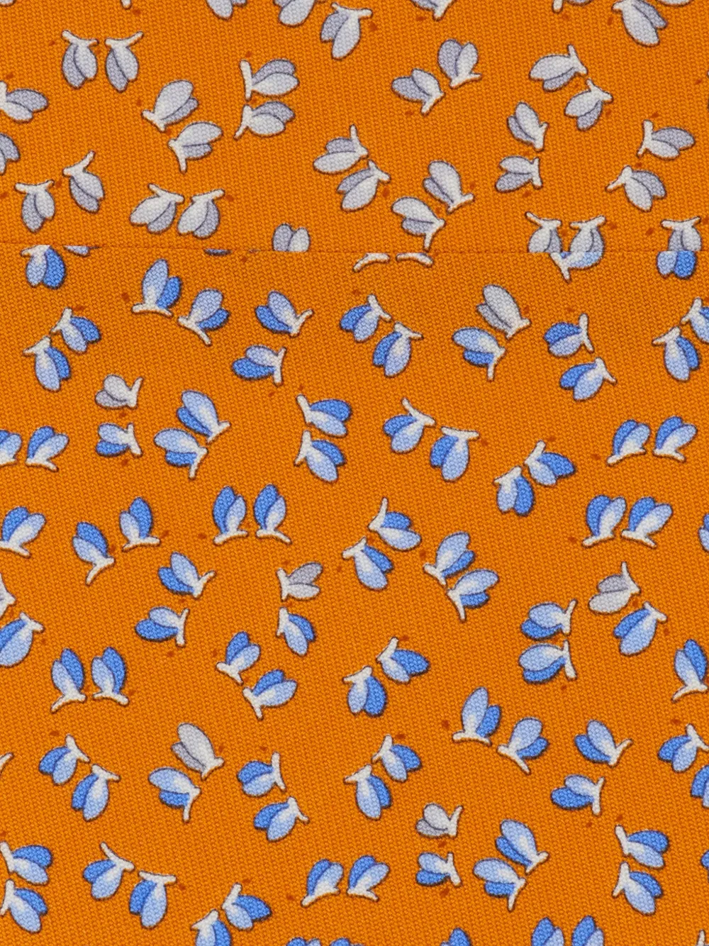 Ferragamo Zijden stropdas Oranje
