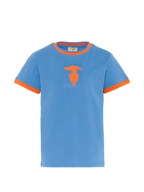 TRUSSARDI JUNIOR logo-patch T-shirt