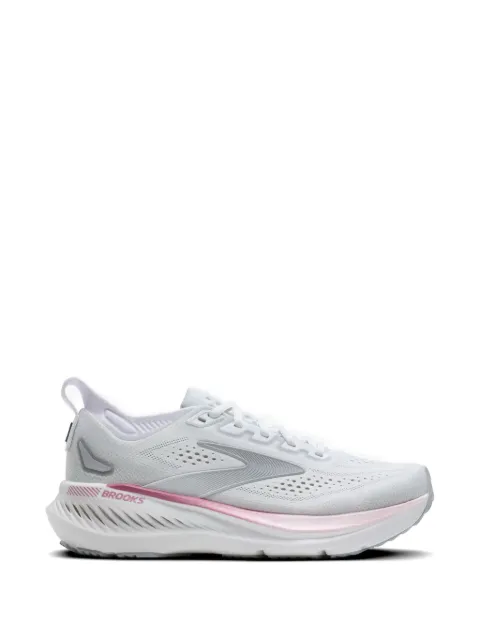 BROOKS Glycerin GTS 23 Wide "White/Harbor Mist/Metallic" sneakers