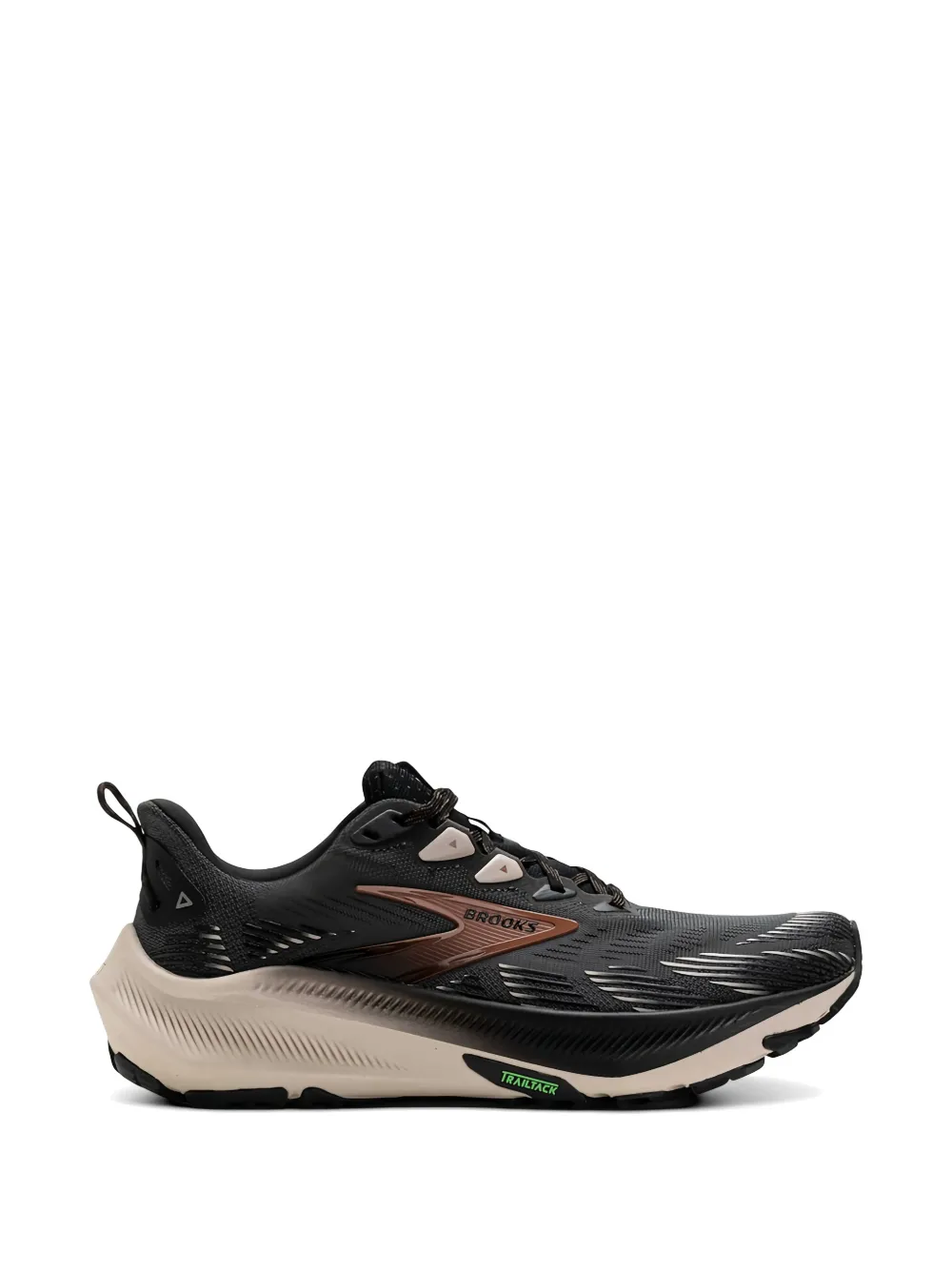 BROOKS Ghost Trail "Ebony/Black/Clove" sneakers - Nero