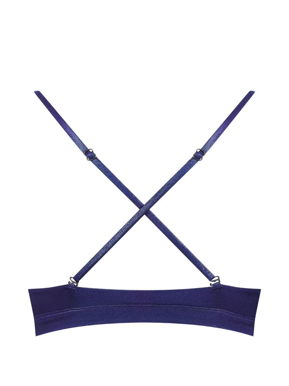  Maison Close Top De Bikini Con Tiras Ajustables - Azul 