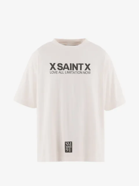 SAINT MXXXXXX футболка с логотипом