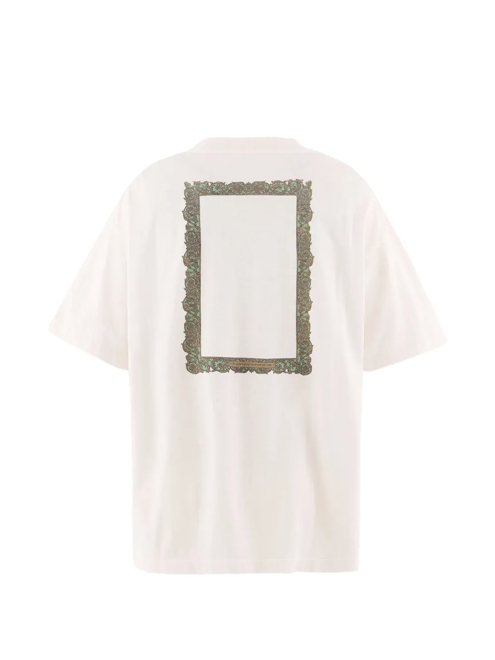 SAINT MXXXXXX T-shirt met logoprint Wit