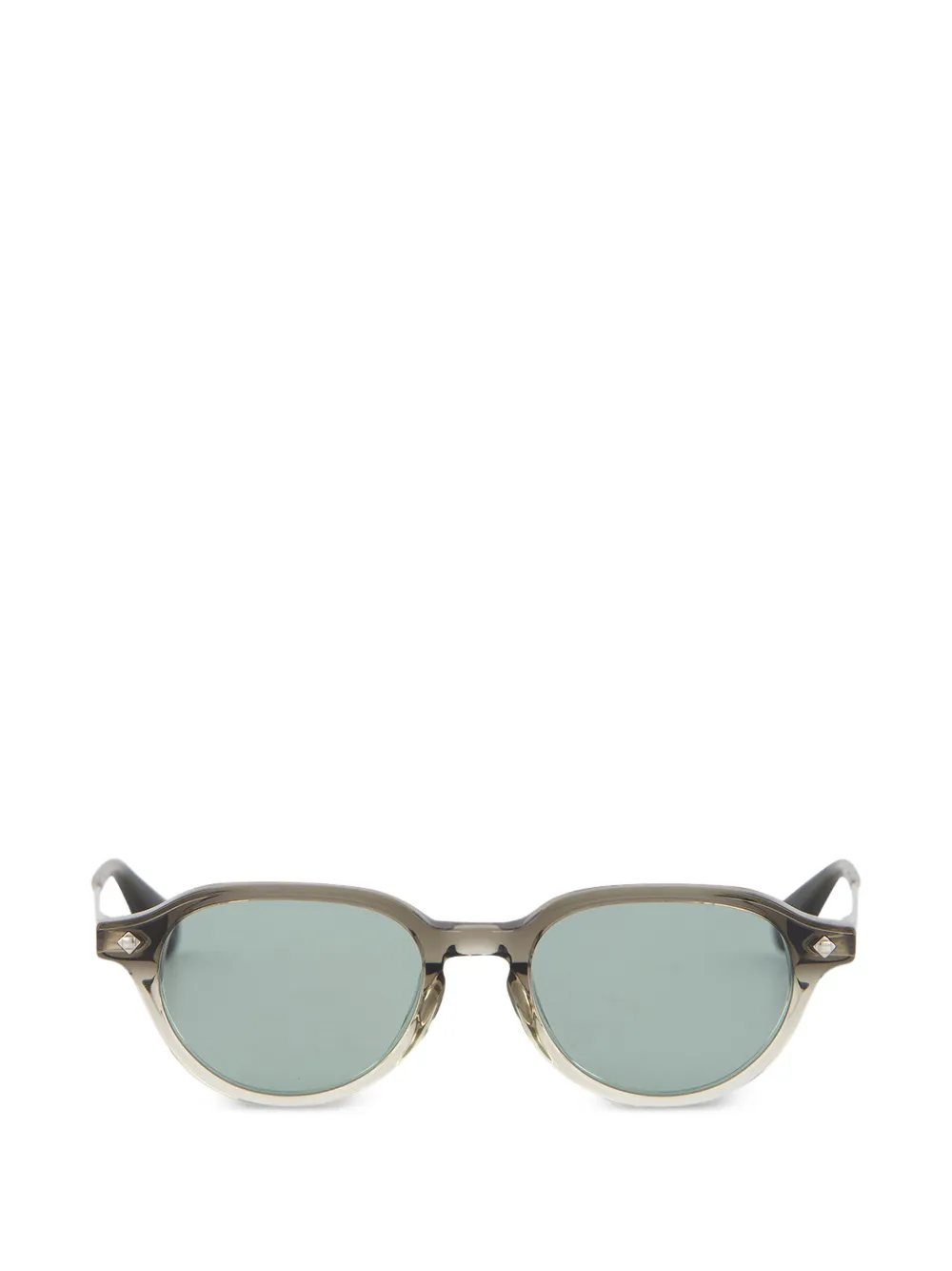 Lunetterie Générale Après-Ski round-frame sunglasses - Grau