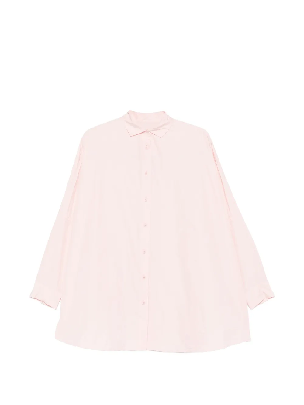 Casey Casey long-sleeve cotton shirt - Pink