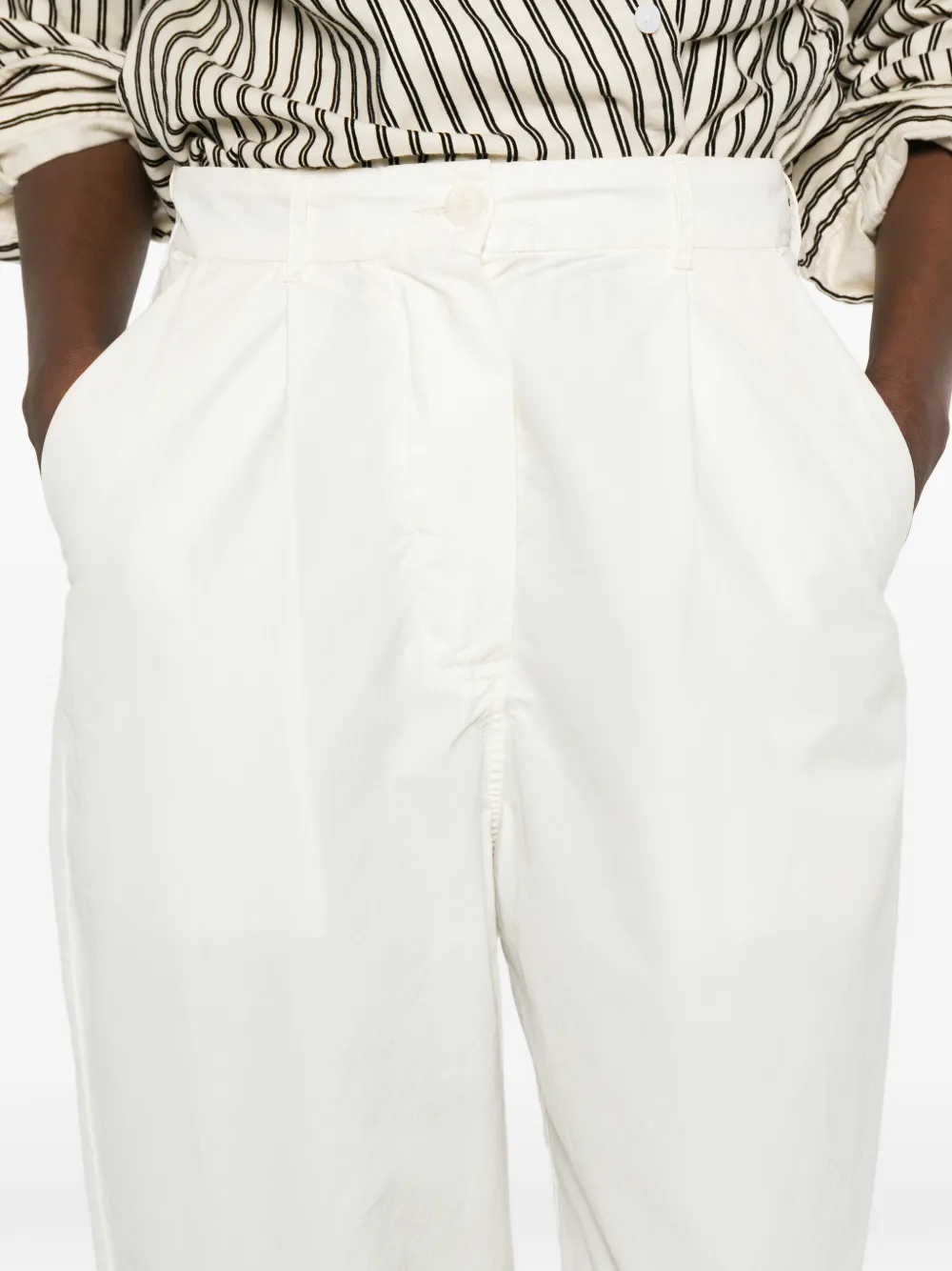 Casey Mili Hiroshi broek Wit