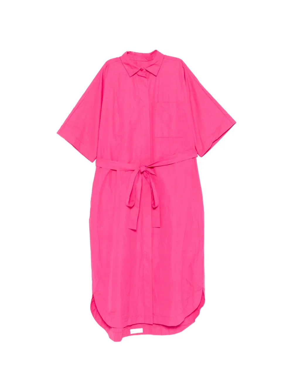Casey Casey belted button-front dress - Rosa