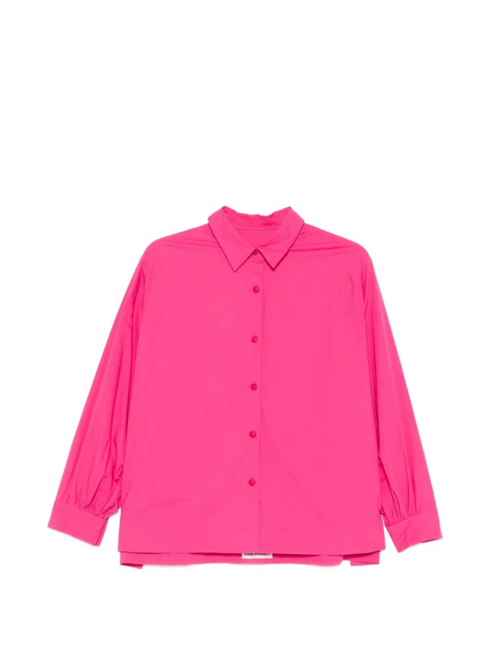 Casey Casey side-slit shirt - Pink