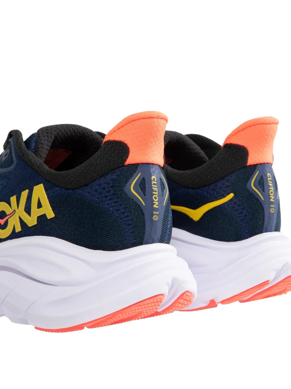 HOKA Clifton 10 mesh sneakers Blauw