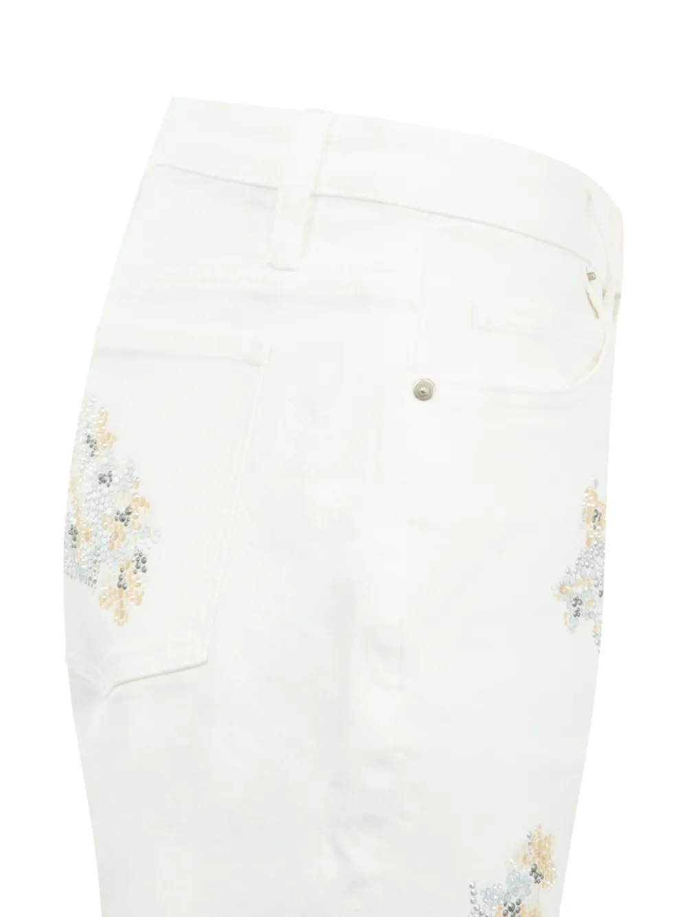  Libertine Vaqueros Rectos Porcelain Garden - Blanco 