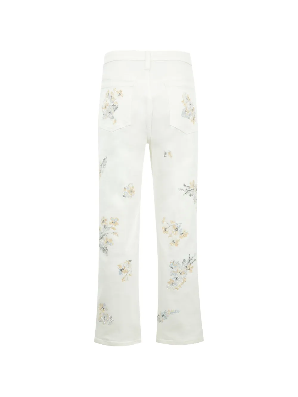  Libertine Vaqueros Rectos Porcelain Garden - Blanco 