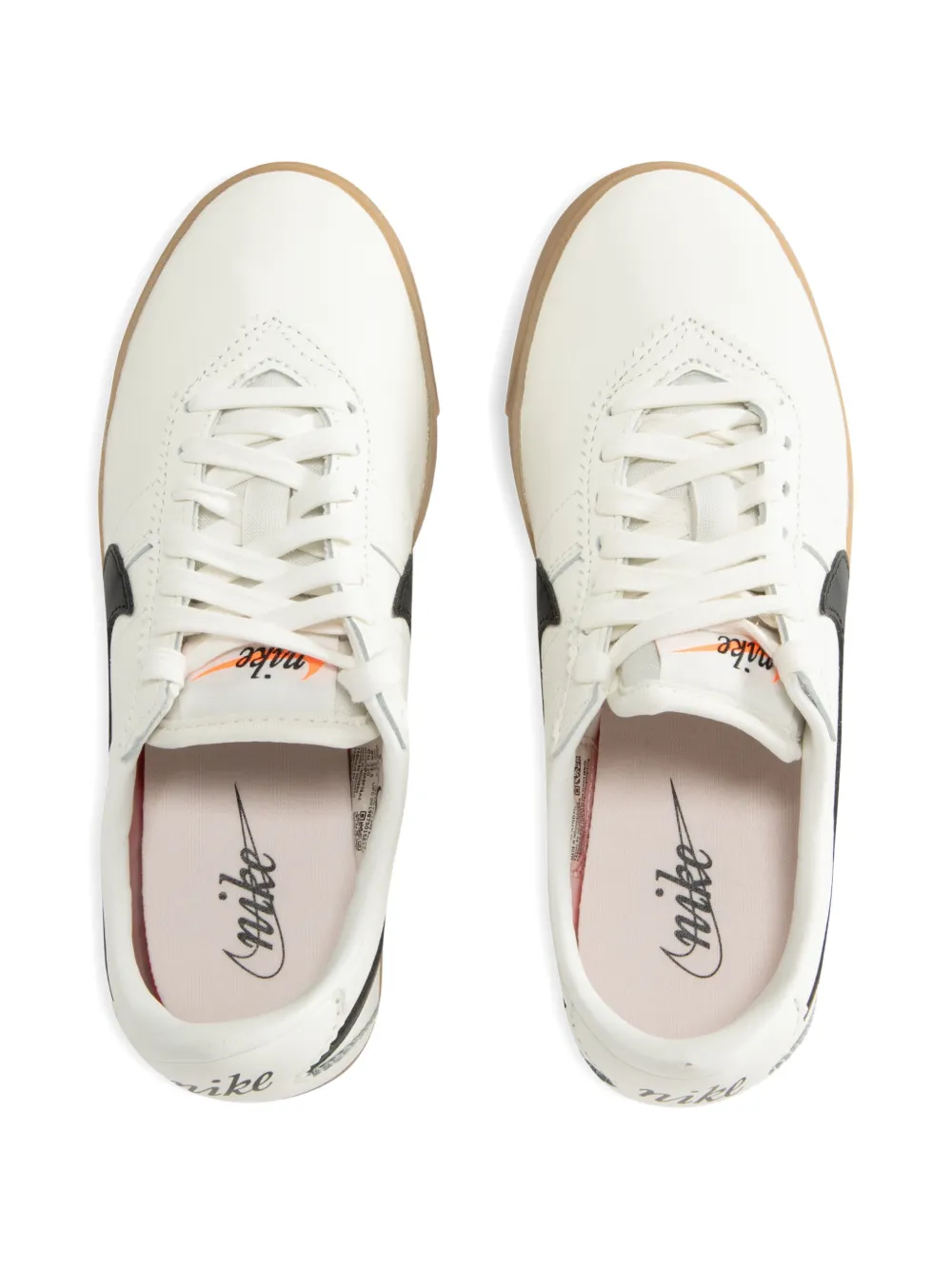 Nike Astrograbber leren sneakers Beige