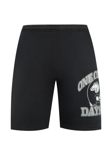 One Of These Days Days USA graphic-print drawstring shorts