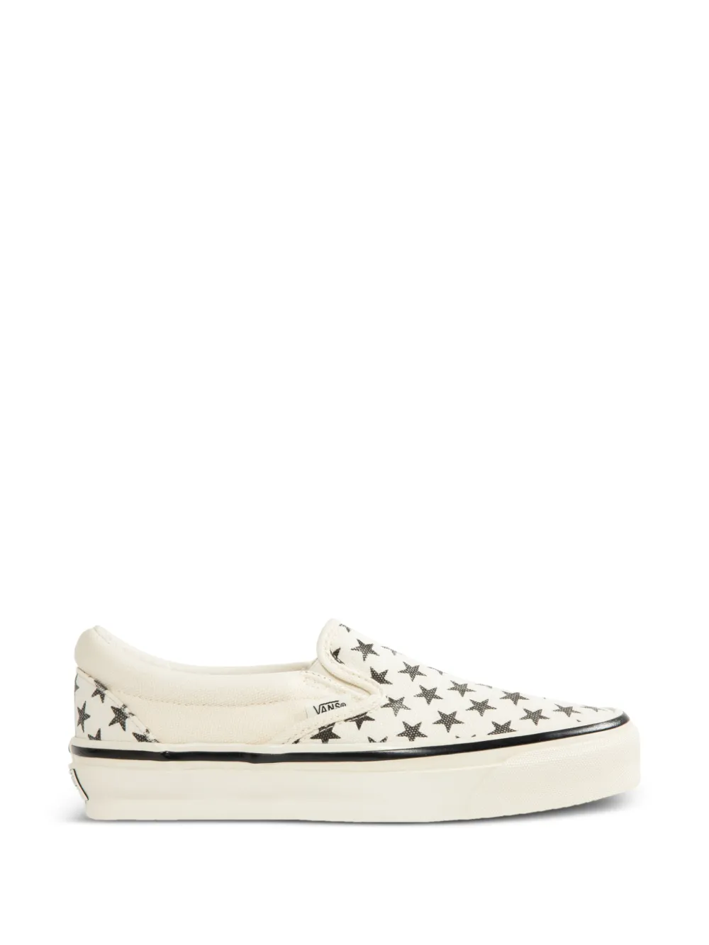 Vans Classic Premium 98 star-print slip-on sneakers - Toni neutri