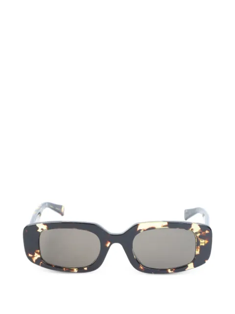 Bvlgari Tubogas rectangle-frame sunglasses
