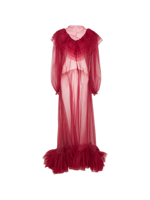 DUNESI Camilla ruffled blouse