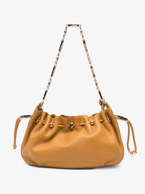 ZIMMERMANN Halcyon ruched chain-link shoulder bag