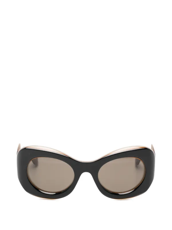 Loewe Geometric-frame Sunglasses in Brown
