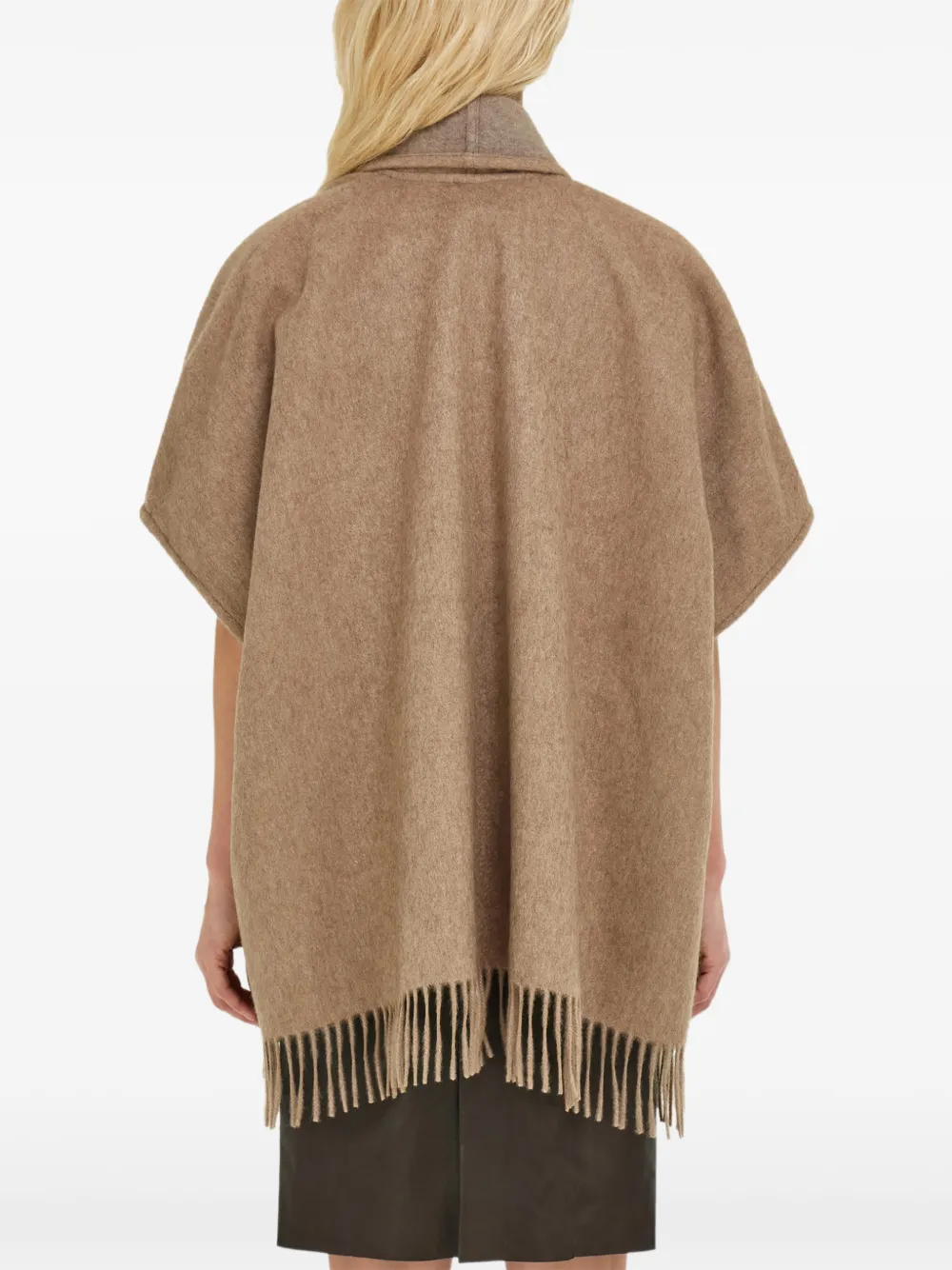 Ferragamo Kasjmier cape Bruin