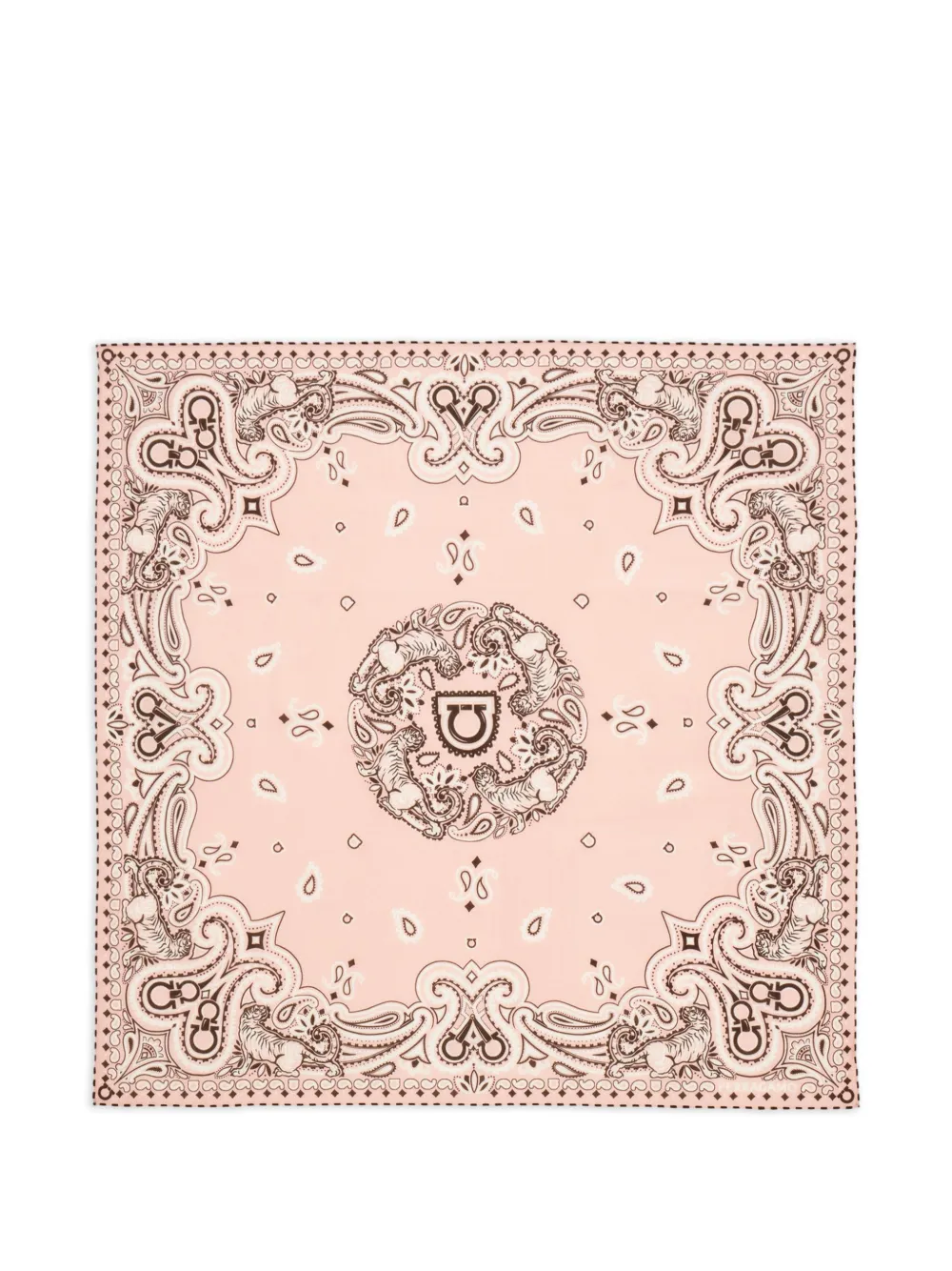Ferragamo Arabesque print bandana · One Size