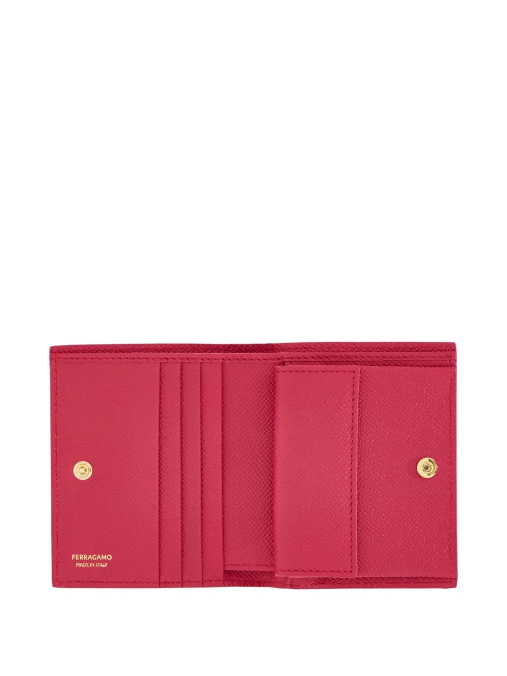 Ferragamo Gancini portemonnee Roze