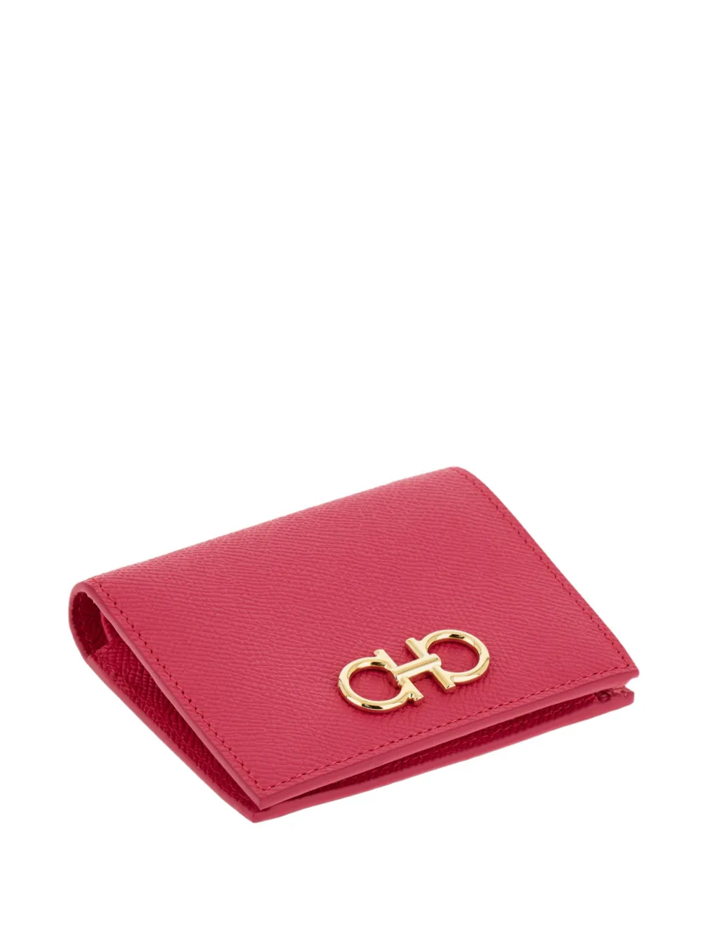 Ferragamo Gancini portemonnee Roze