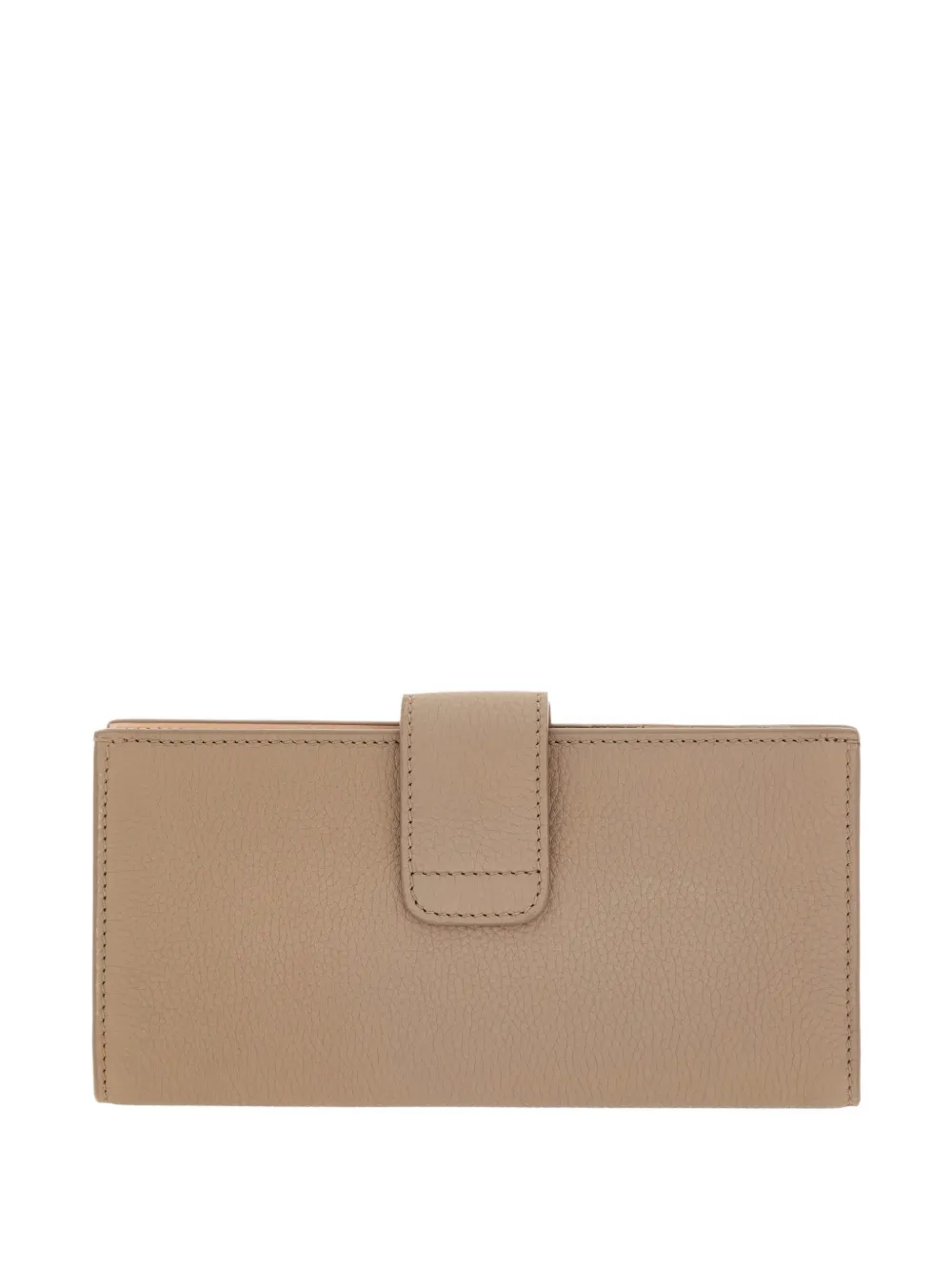  Ferragamo Cartera Continental Double Gancini - Neutro 