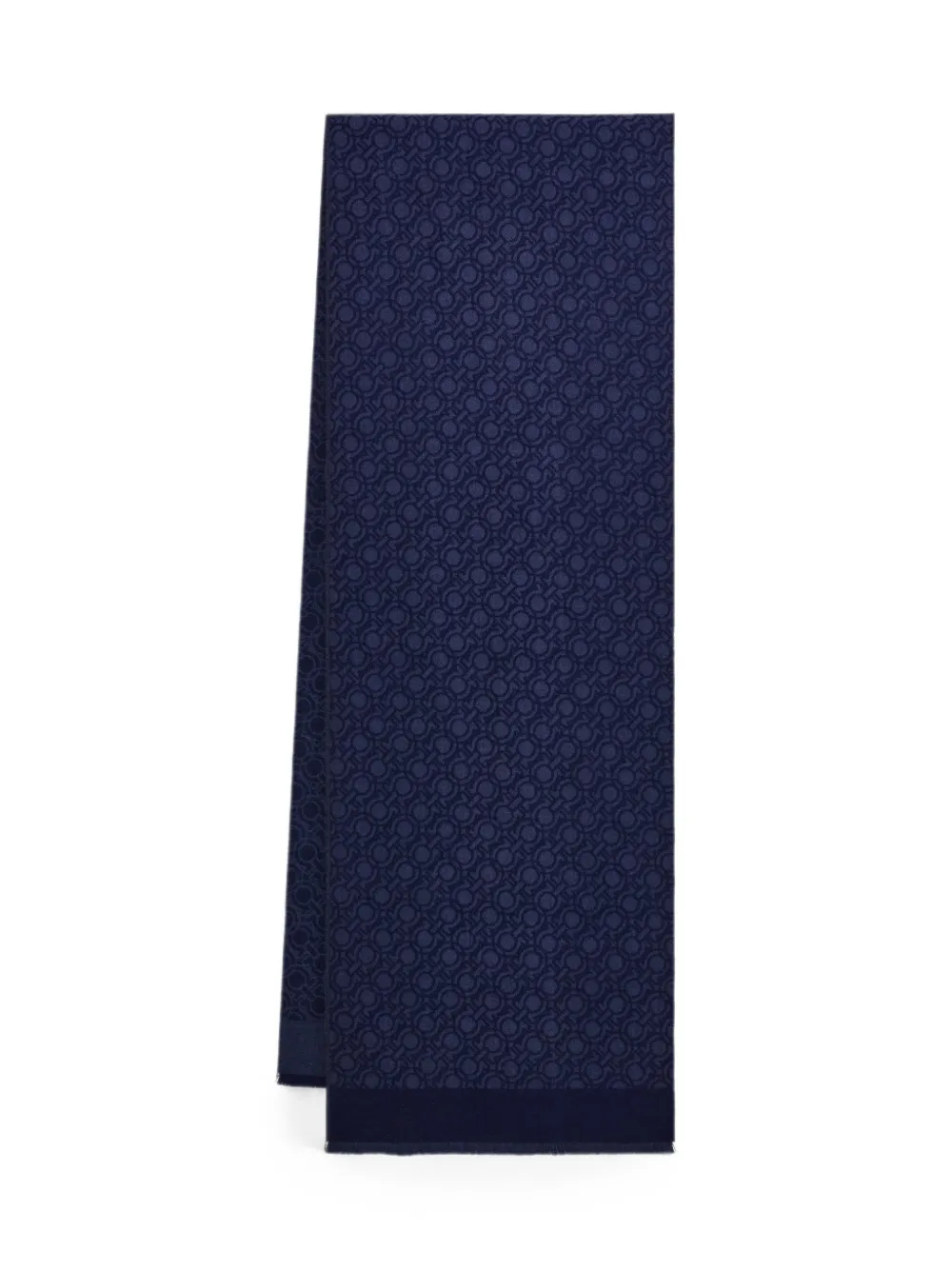 Ferragamo Gancini chain scarf - Blau
