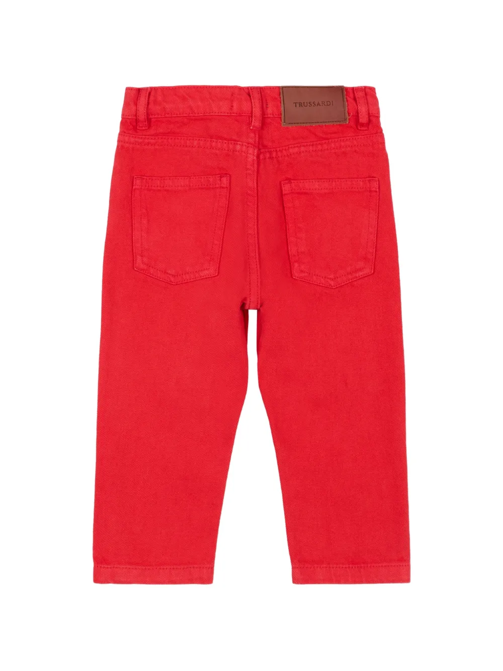 TRUSSARDI JUNIOR Jeans met 5 zakken Rood