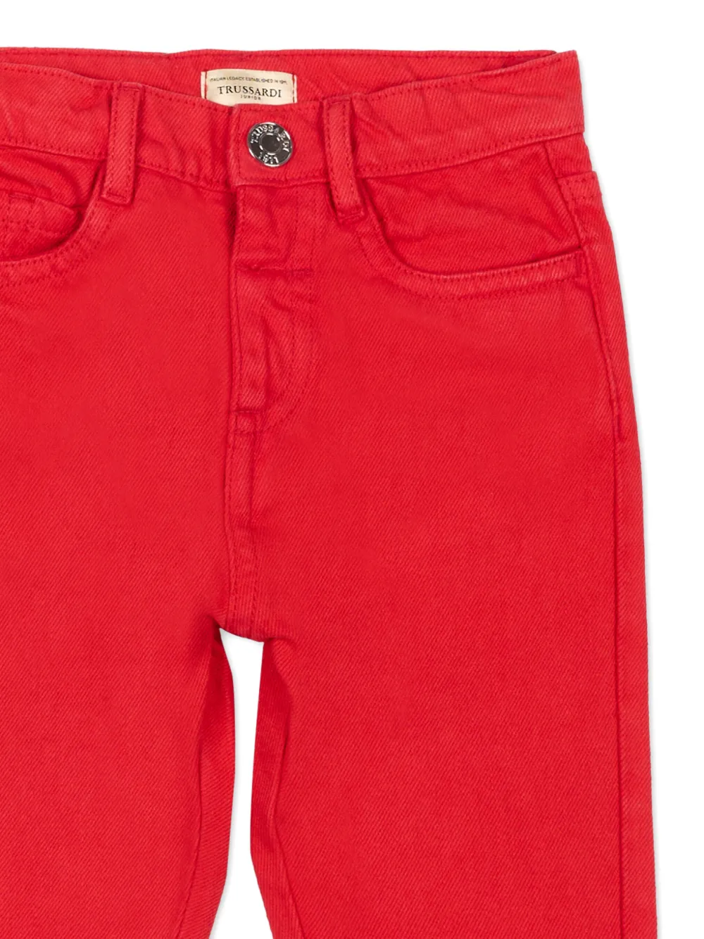 TRUSSARDI JUNIOR Jeans met 5 zakken Rood