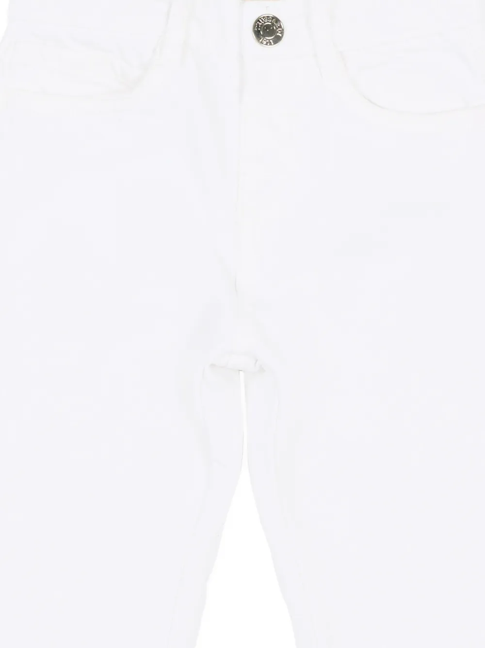 TRUSSARDI JUNIOR Jeans met logopatch Wit