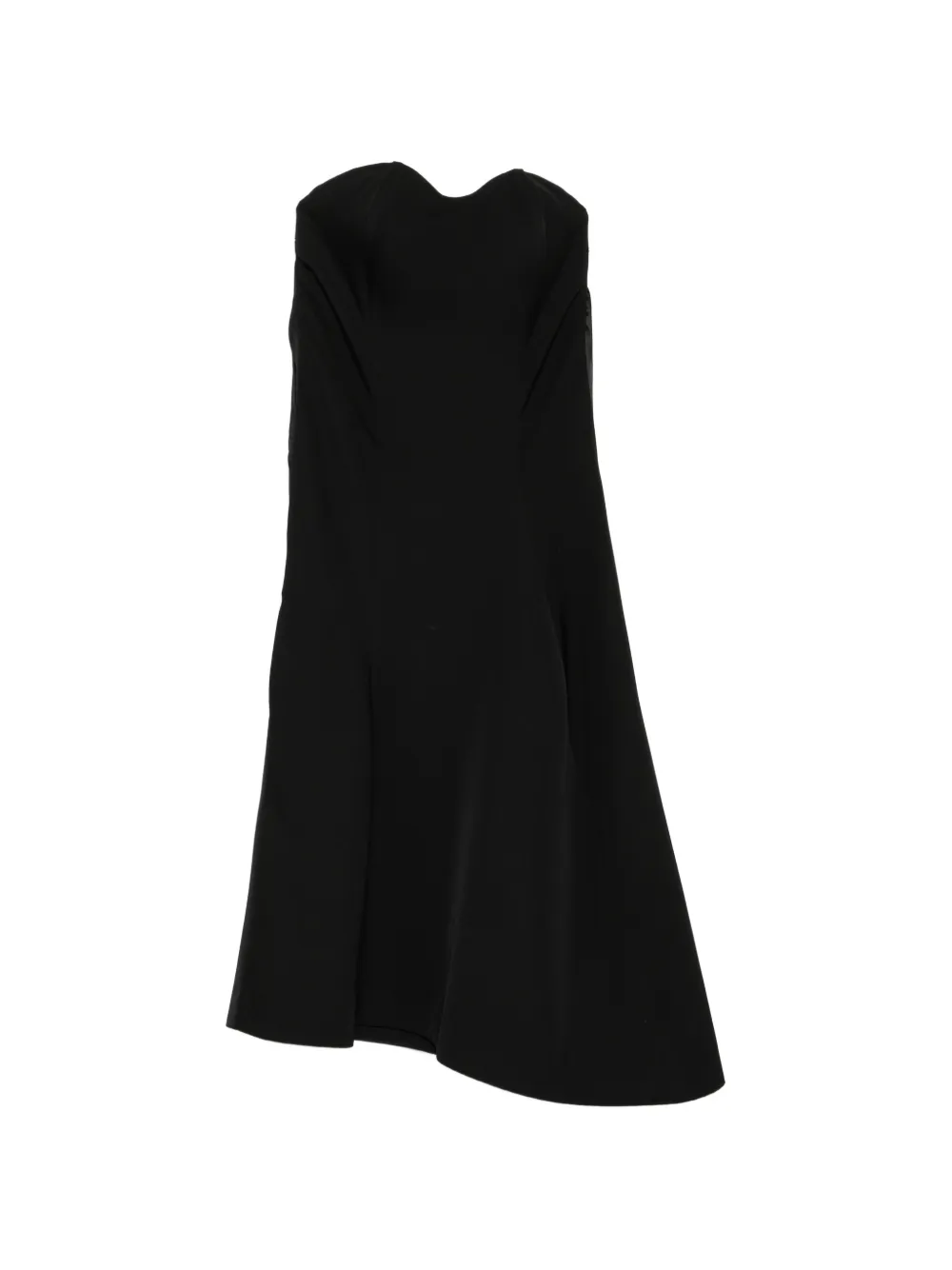 ALAINPAUL off-the-shoulder bustier dress - Nero
