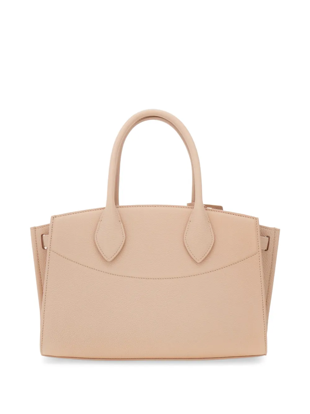 Ferragamo Nieuwe Studio Soft tas (M) Beige