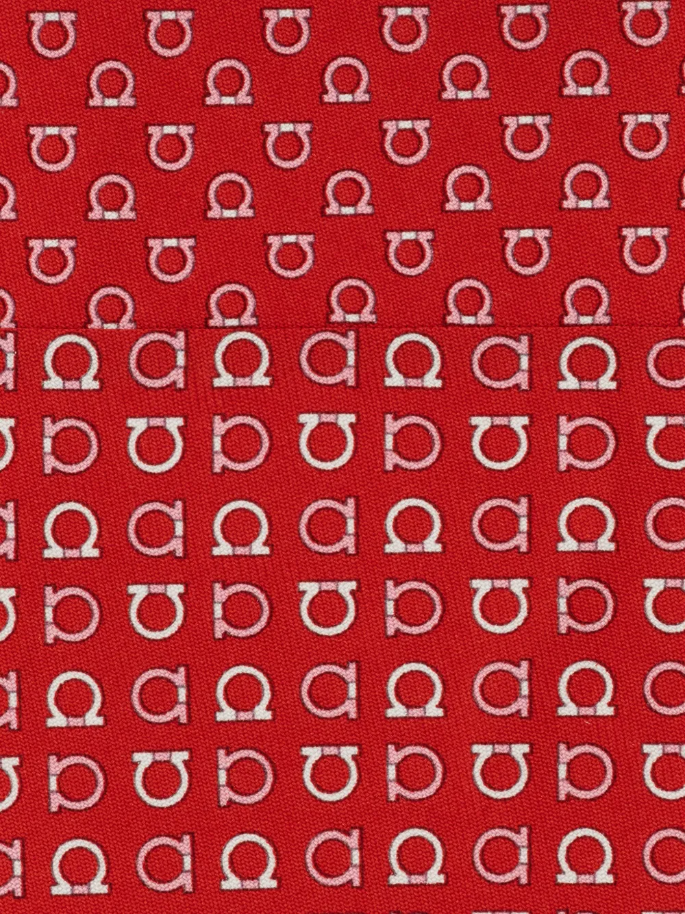 Ferragamo Zijden stropdas Rood