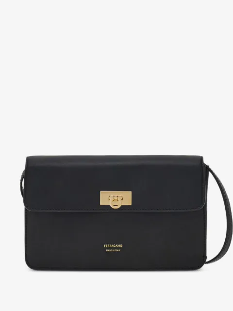 Ferragamo клатч с логотипом Gancini