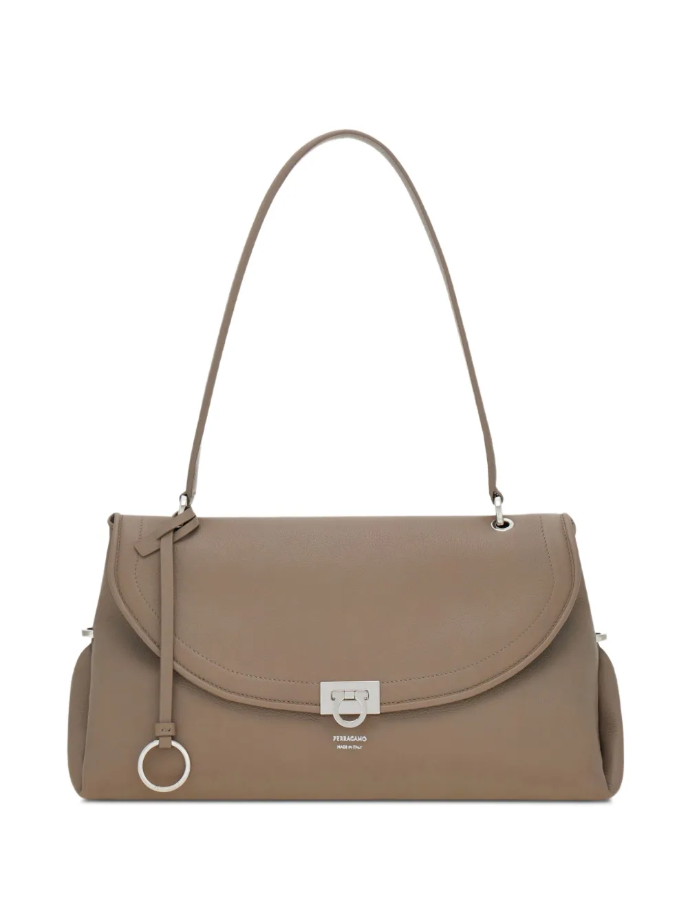 Ferragamo Borsa a spalla Sofia in pelle - Toni neutri