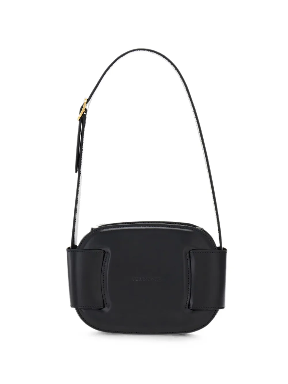 Ferragamo adjustable-strap minibag - Black