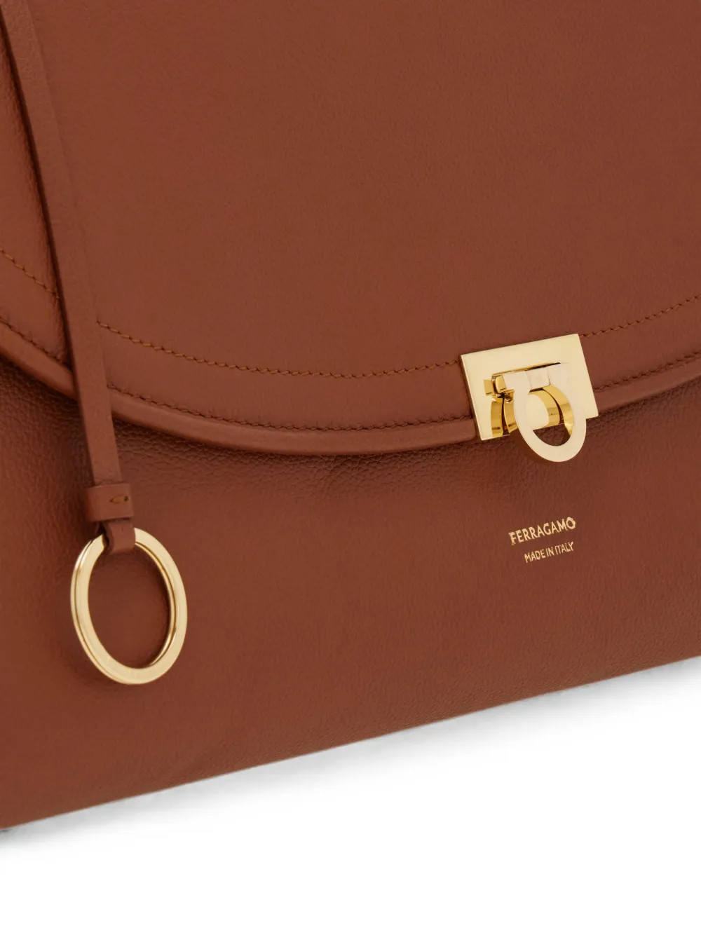 Ferragamo Sofia 2026 schoudertas (L) Bruin