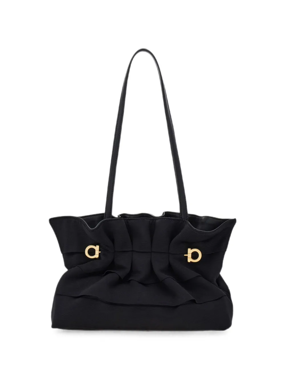 Ferragamo Soft kleine tas Zwart