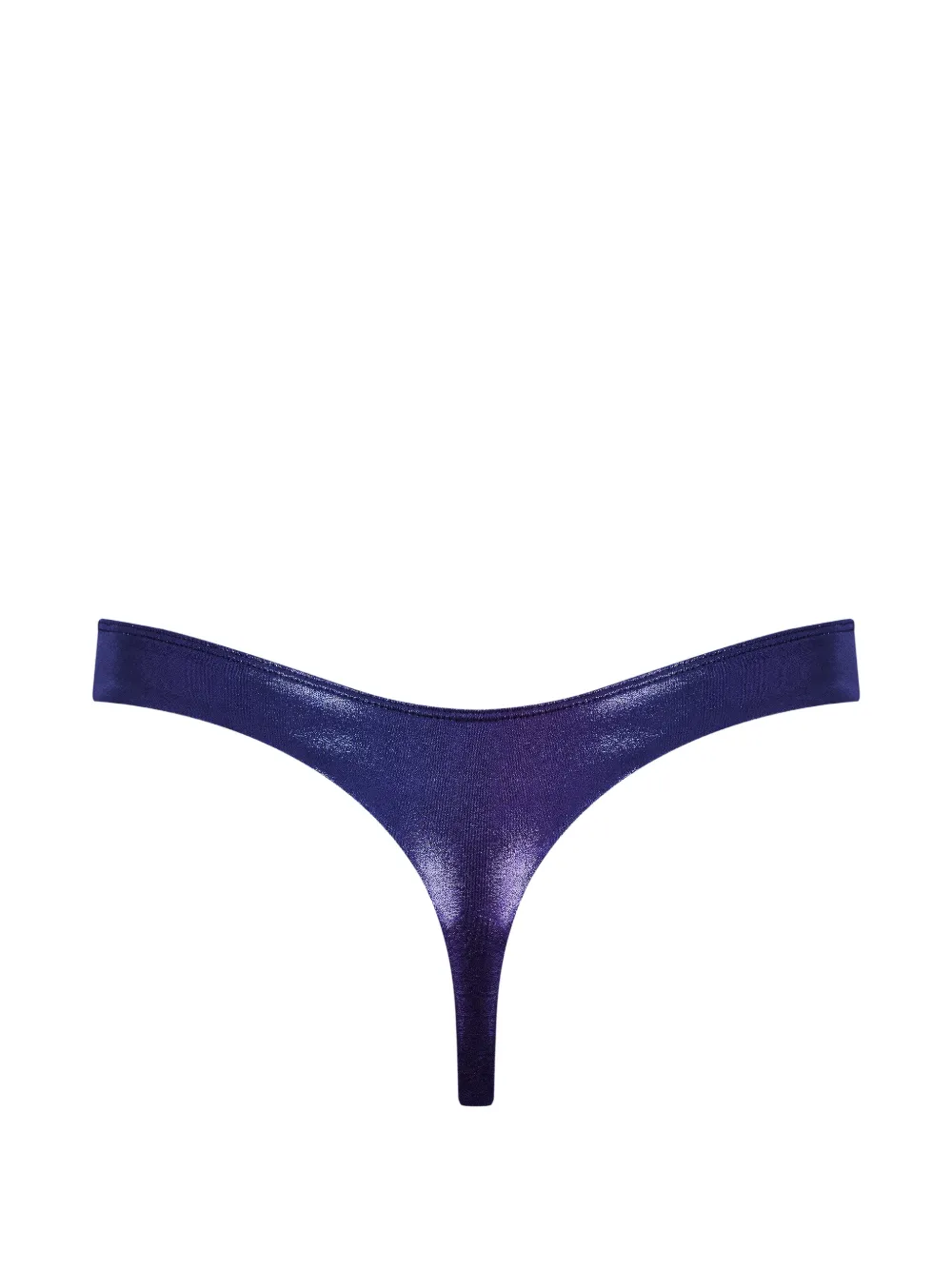 Maison Close Bikinislip met uitgesneden details Blauw