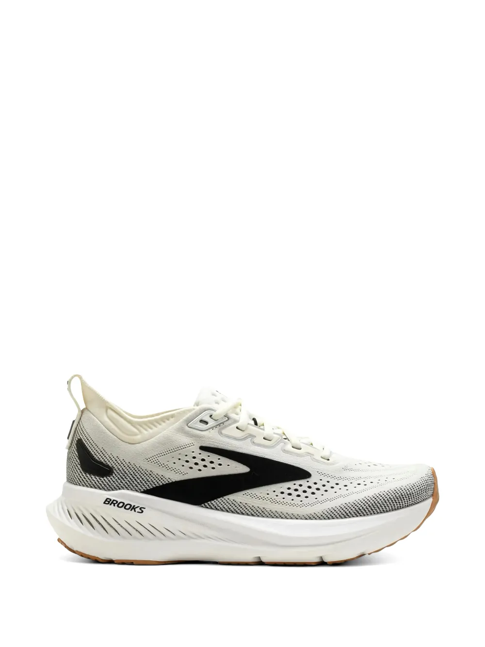 BROOKS Glycerin 23 "White/Black/Biscuit" sneakers - Toni neutri