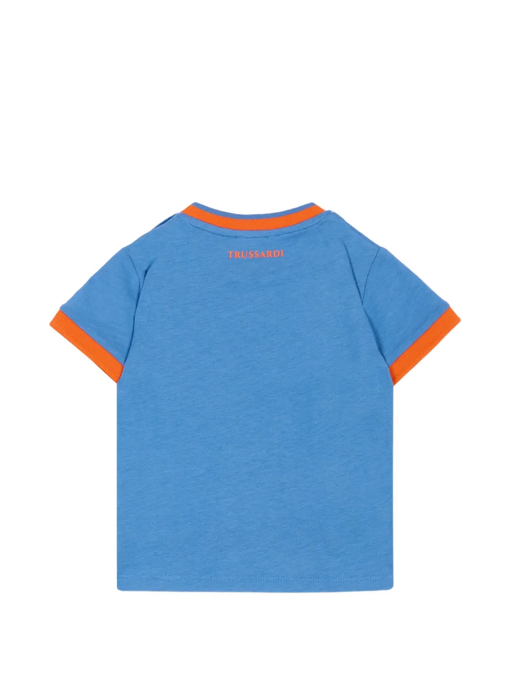 TRUSSARDI JUNIOR T-shirt met logopatch Blauw