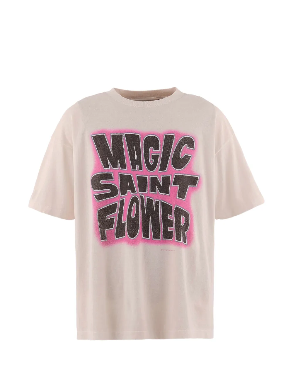SAINT MXXXXXX graphic-print T-shirt - Bianco